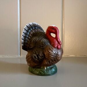 Mini Ceramic Turkey Decor